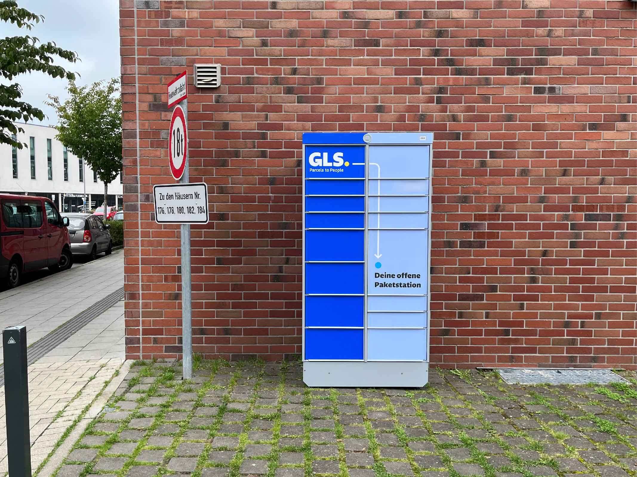📦 PaketStationen mit Display GLS.